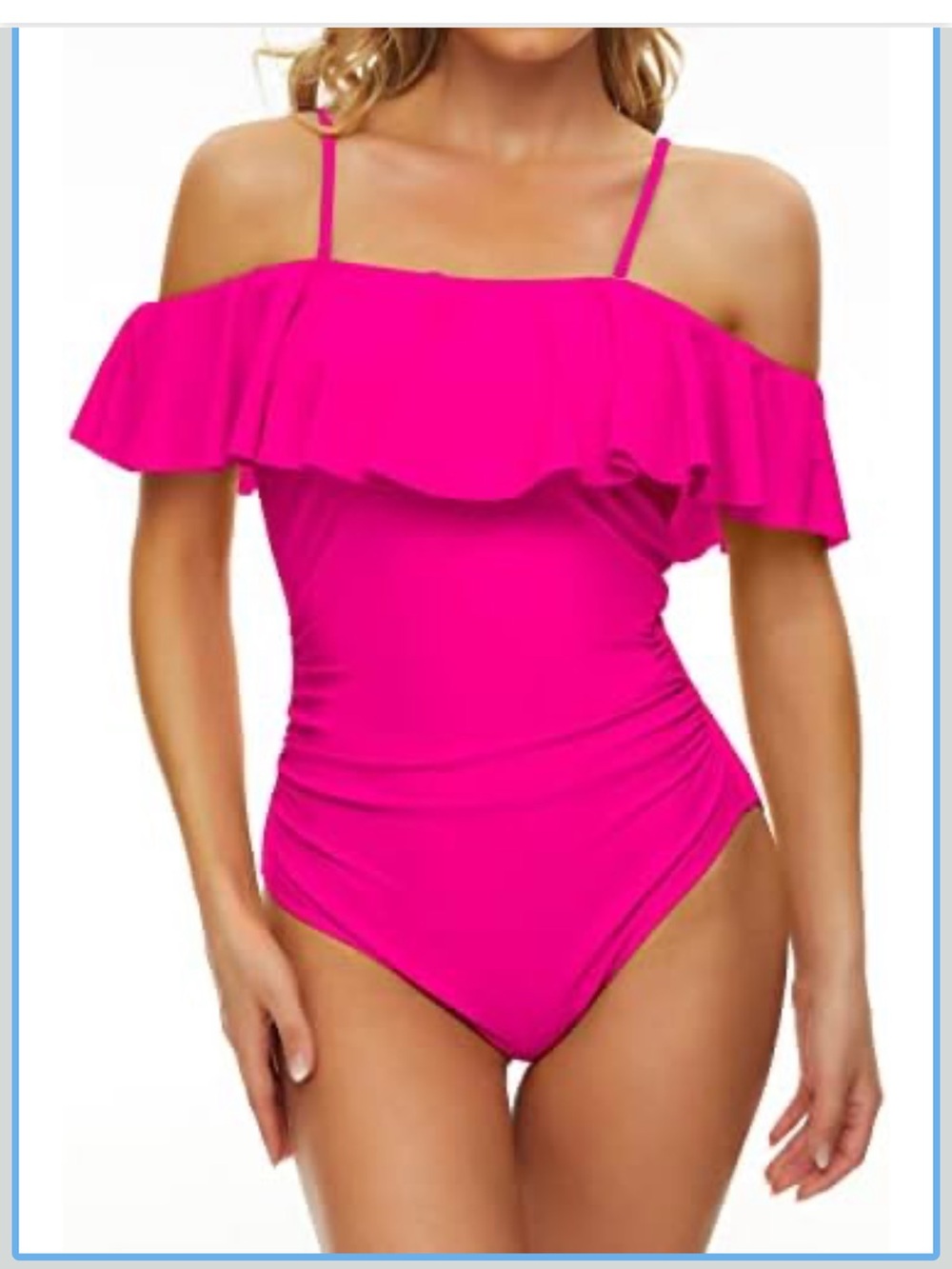 Raisins Curves Ruffle One-Piece Swimsuit